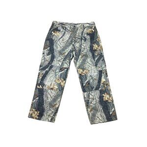 Vintage Walls Realtree Budweiser Camo Double Knee Cargo Pants XL 42-44 x 32"